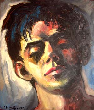 1959 The young man in sleep 355x325mm_JM657