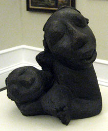 Ben Macala “Mother and Child” one bronze in the SA National Gallery, Cape Town, collection (img © Micah MacAllen Flickr)