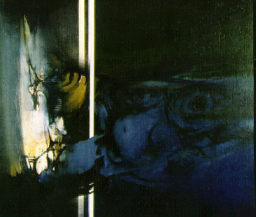 Wimm BLOM "Man consumed", 1967 - oil/canvas - 81x96 cm (Pretoria Art Museum - PELMAMA Donation 2009)