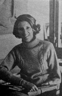 Joan Cundall Allen in 1971 (img. SA Jewish Times, Johannesburg, 1st October, 1971)