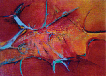 Joan CUNDALL ALLEN - a painting from the Starfish series