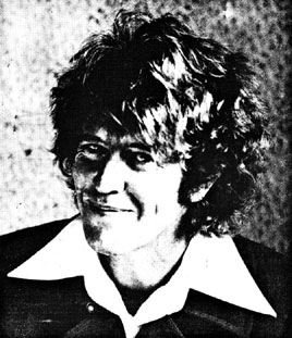 Artist David Owen in about 1975