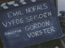 Gordon Vorster, film director in Emil Nofal's "Vyfde Seisoen" from 1979