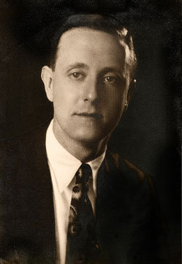 John McLaren, the artist, in about 1935 (self-portrait done in Swaziland)