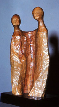 Lily SACHS - slide 03 - sculpture in wood pre-1966