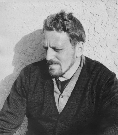 The well-known watercolour artist Ulrich Schwanecke in 1967