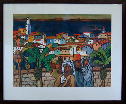 John McLAREN "Mediterranean Enchantment" - signed: "John McLaren"