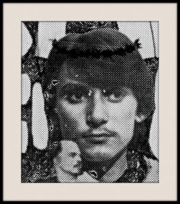 Sculptor Daniel Malan in 1967 - composite from invitation card 