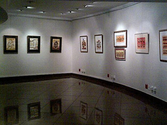 Daniel Miedzinski exhibition view I. at RCHCC Johannesburg October 2014