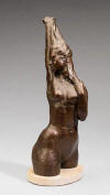 Hennie POTGIETER "Nude stretching arm", 1977 - bronze 2/2