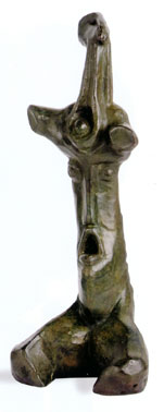 Paul SEKETE Rearranged form  bronze 5/5  30.5cm H  on auction Stephan Welz & Co., Johannesburg  24th August, 2012  Lot 548