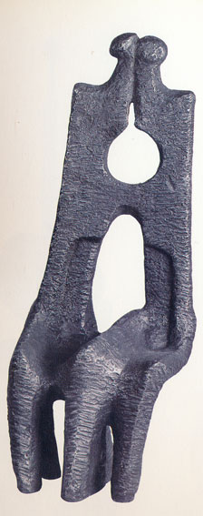 Paul SEKETE Reunion, 1990  bronze ed. 1/10  40.5cm H  Register PS11